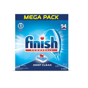 Finish Powerball Dishwasher Tabs, Fresh Scent, 94/Box