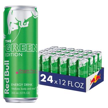 Red Bull Energy Drink, Dragon Fruit, 12 fl oz, 24/Case