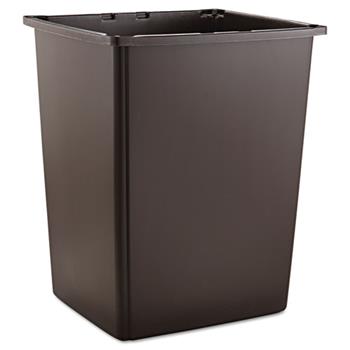 Rubbermaid&#174; Commercial Glutton Trash Can, 56 gal, Brown