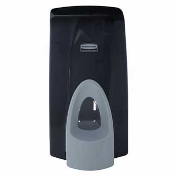 Rubbermaid Commercial Foam Skin Care Dispenser, 800 mL, Black, 12/Carton