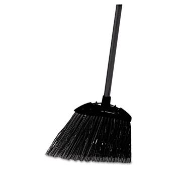 Rubbermaid Commercial Lobby Pro Broom, Poly Bristles, 35&quot; Metal Handle, Black