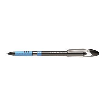 Schneider Slider Basic Ballpoint Pen, XB, 1.4 mm, Black Ink, 10/BX
