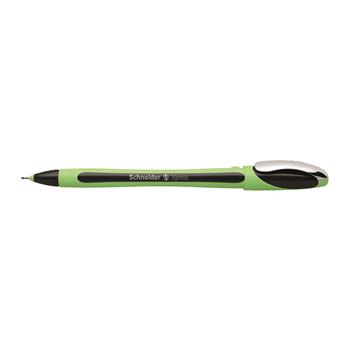Schneider Xpress Fineliner Pen, Needle Tip, 0.8 mm, Black Ink, 10/BX