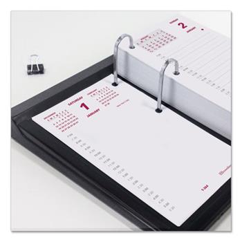 Blueline 2024 Daily Desk Calendar Refill, January to December, 6 in x 3.5 in
