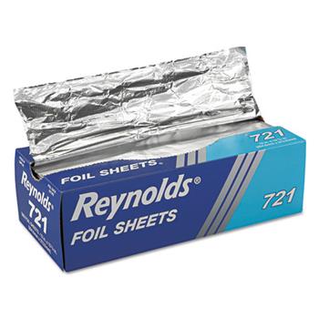 Reynolds Pop-Up Interfolded Aluminum Foil Sheets, 12&quot; L x 10 3/4&quot; W, 500 Sheets/Box