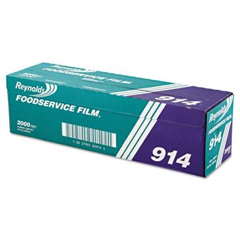 Reynolds&#174; PVC Film Roll w/Cutter Box, 18&quot; x 2000ft, Clear