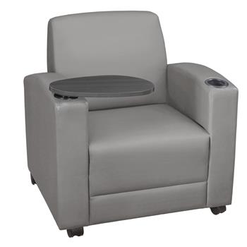 Regency Nova Tablet Arm Chair, Grey/Ash Grey
