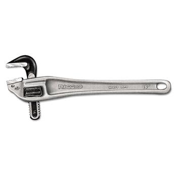 RIDGID RIDGID Aluminum Handle Offset Pipe Wrench, 14&quot; Long, 2&quot; Jaw Capacity