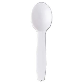 Royal Polystyrene Taster Spoons, White, 3000/Carton