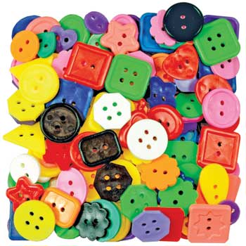 Roylco Bright Buttons™, 1 lb.