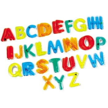 Roylco&#174; Light Learning Uppercase Letters, Assorted Colors