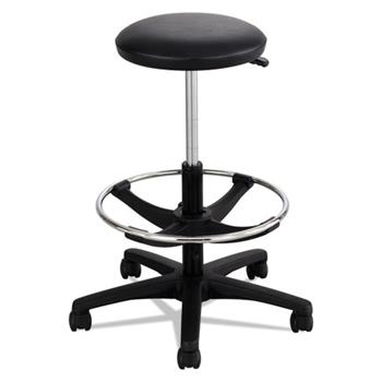 Safco Extended-Height Lab Stool, Black