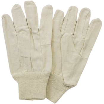 The Safety Zone Gloves, Cotton Canvas, 8 oz., Mens, 12 Pairs