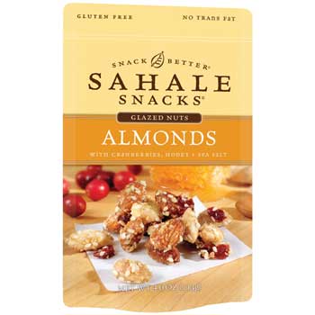 Sahale Snacks Almonds with Cranberries, Honey &amp; Sea Salt, 1.5 oz., 9/BX