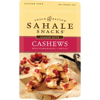 Sahale Snacks Cashews with Pomegranate &amp; Vanilla, 1.5 oz., 9/BX