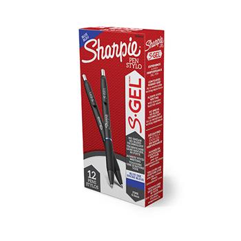 Sharpie S Gel Pen, Fine 0.5 mm, Blue Ink, DZ