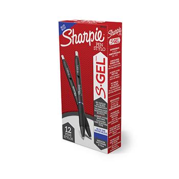 Sharpie S Gel Pen, Medium 0.7 mm, Blue Ink, DZ