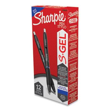 Sharpie S-Gel Pen, Bold 1 mm, Blue Ink, DZ