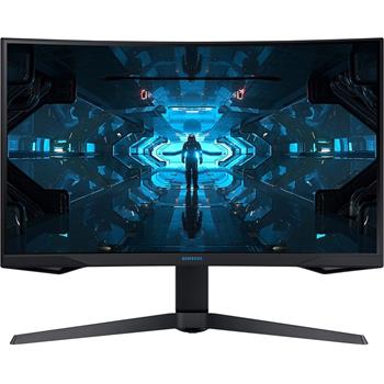 Samsung Odyssey Curved Screen Gaming LCD Monitor, 27 in, 16:9, 240 Hz, 600 Nit, Black