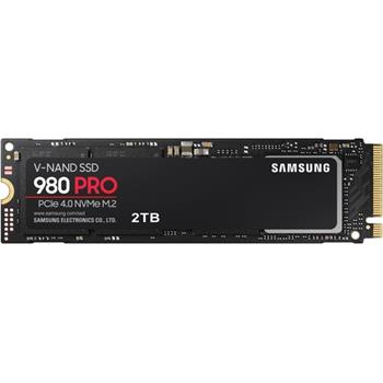 Samsung Solid State Drive 980 PRO, MZ-V8P2T0B/AM, 2 TB, 7000 Mbps Read, Black