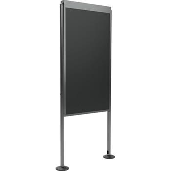 Samsung Chief Custom Floor Stand, 55 in, Double Sided, Gray