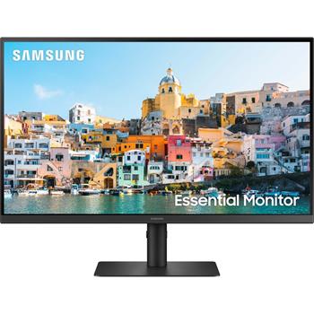 Samsung Full HD LCD Monitor, 24 in, 16:9, 1920 x 1080, 75 Hz, Black