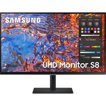 Samsung ViewFinity UHD LCD Monitor, S32B804PXN, 32 in, 3840 x 2160, 16:9, Black