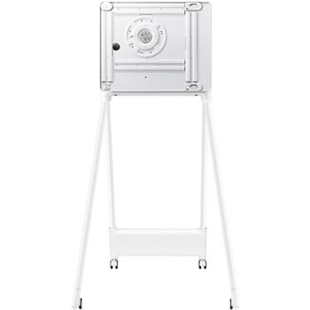 Samsung Flipchart Stand for Digtial Displays, Up to 55 in, Light Gray/White