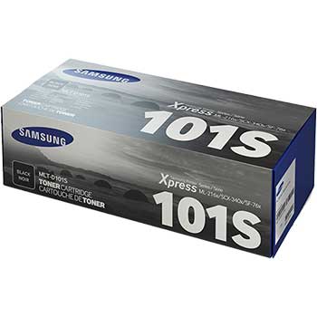 Samsung MLT-D101S (SU700A) High-Yield Toner, 1500 Page-Yield, Black