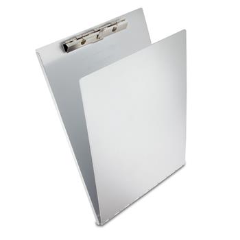 Saunders Aluminum Clipboard With Writing Plate, 3/8&quot; Capacity, Holds 8-1/2&quot;W x 12&quot;H, Silver