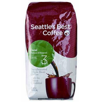 Seattle&#39;s Best™ Level 3 Coffee, Decaf, Whole Bean, 12 oz.