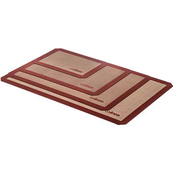 Winco silicone Baking Mat, Two Third-size 14 5/8&quot; x 20-1/2&quot;