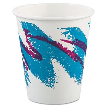 SOLO Cup Company Jazz Paper Hot Cups, 6oz, Polycoated, 50/Bag, 20 Bags/Carton