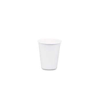 SOLO Cup Company White Paper Water Cups, 3oz, 100/Bag, 50 Bags/Carton