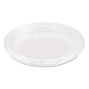 SOLO&#174; Cup Company Bare Eco-Forward RPET Deli Container Lids, 8oz, Clear, 50/Pack, 10 Packs/Carton