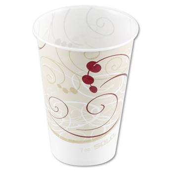 SOLO&#174; Cup Company Waxed Paper Cold Cups, 7 oz, Symphony Design