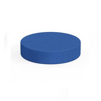 Scholar Craft Soft Seating, High Floor Cushion 15&quot;L x 15&quot;D x 3&quot;H, Silvertex Marine Blue