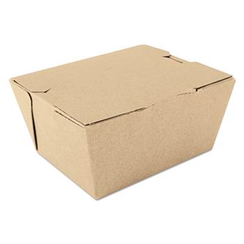 SCT ChampPak Carryout Boxes, Brown, 4 3/8 x 3 1/2 x 2 1/2, 450/Carton