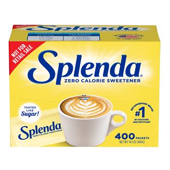 Splenda&#174; No Calorie Sweetener Packets, 400/BX