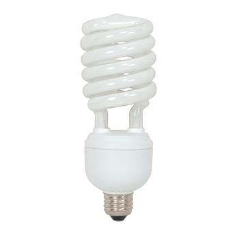 Satco T4 Spiral CFL Bulb, 40 W, 48/Carton