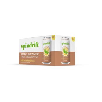 Spindrift&#174; Half Tea &amp; Half Lemon Sparkling Water, 12 oz. Can, 8/PK