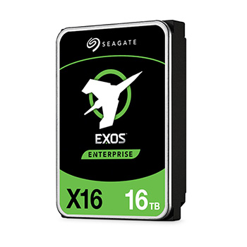 Seagate Exos X16 16 TB Hard Drive - Internal - SAS (12Gb/s SAS) - 7200rpm - 256 MB Buffer - 5 Year Warranty