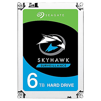 Seagate SkyHawk 6 TB Hard Drive - 3.5&quot; Internal - SATA (SATA/600) - 256 MB Buffer - 3 Year Warranty