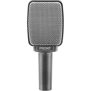 Sennheiser e 609 Rugged Wired Dynamic Microphone, 40 Hz to 15 kHz, Silver