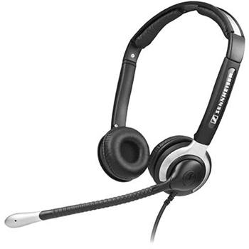 Sennheiser CC 550 Stereo Headset - Wired - 300 Hz - 3.40 kHz - Over-the-head - Binaural - Ear-cup - 3.28 ft Cable