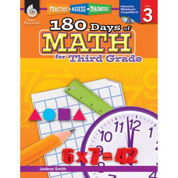 Shell Education 180 Days of Math, Grade 3