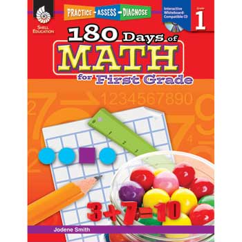 Shell Education 180 Days of Math, Grade 1
