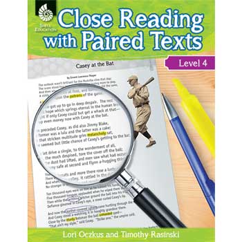 Shell Education Book, Reading with Paired Text, Grade 4