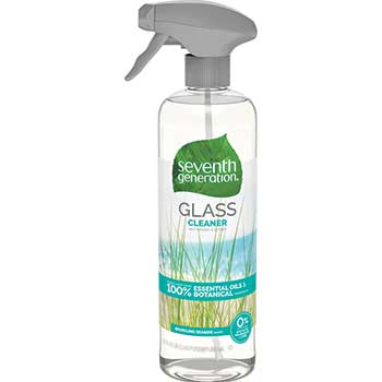 Seventh Generation&#174; Glass &amp; Surface Cleaner, Sparkling Seaside, 23 oz Spray, 8/CT