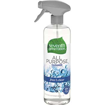 Seventh Generation&#174; All Purpose Cleaner, Free &amp; Clear/Unscented, 23 oz Spray